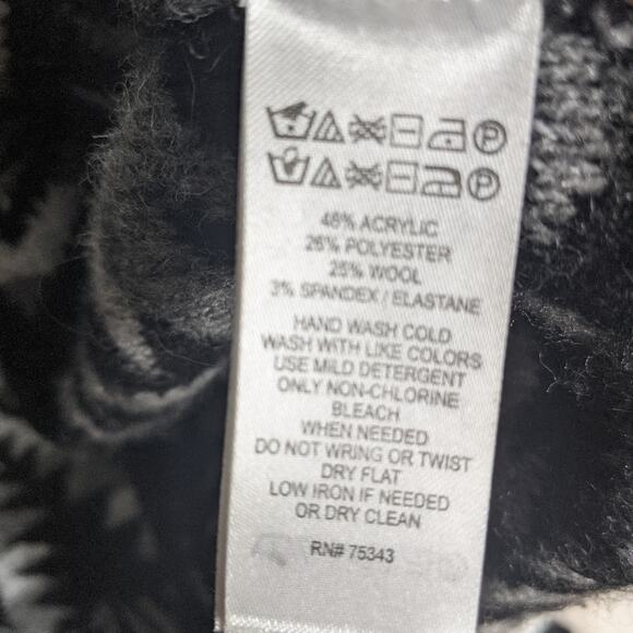 Artisan NY Open Cardigan Shawl Collar Southwest Pattern Size XS - Picture 3 of 8